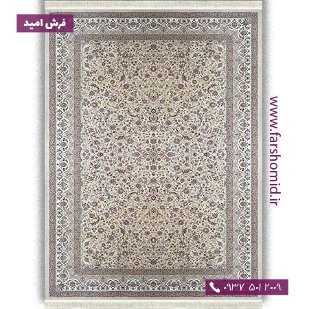 1500 شانه 8 رنگ گل افشان کرم صدفی خاطره کویر کاشان