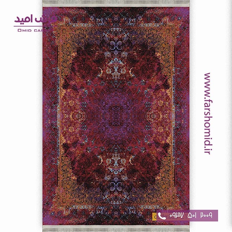 فرش وینتیج 1200 شانه کد 2۱-823 روناسی فرش برنتین