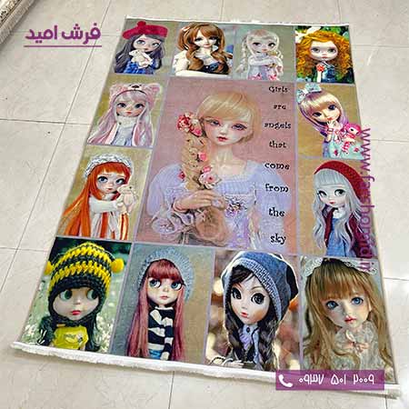 700 شانه طرح دختر عروسکی 100223 کودک و نوجوان کلاریس محتشم