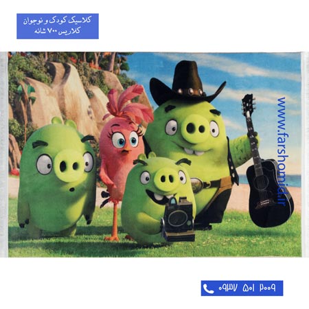 700 شانه طرح انگری بردز 100225 کودک و نوجوان کلاریس محتشم