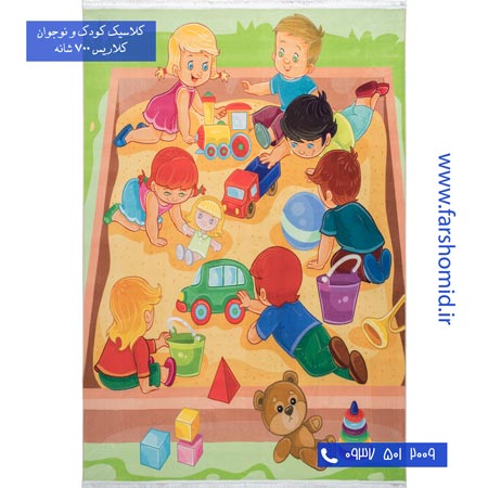 700 شانه طرح گردش 100246 کودک و نوجوان کلاریس محتشم