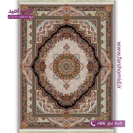 فرش ماشینی 700 شانه BCF بهشت فیلی فرش هیوا