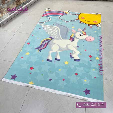 700 شانه طرح اسب بالدار 100287 کودک و نوجوان کلاریس محتشم