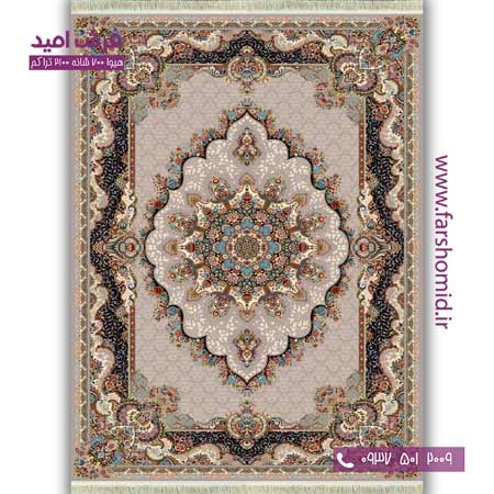 فرش ماشینی 700 شانه BCF نیلا فیلی فرش هیوا