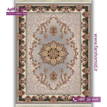 فرش ماشینی 700 شانه BCF هیوا فیلی فرش هیوا