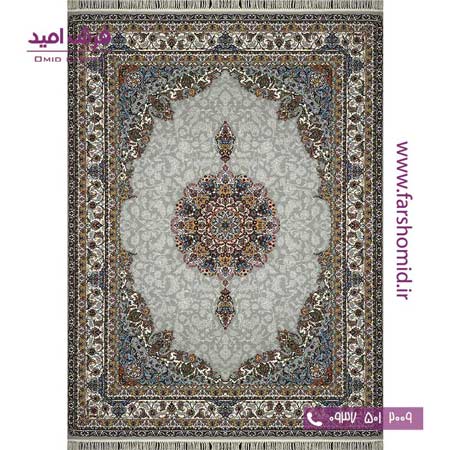 فرش ماشینی 700 شانه 10 رنگ اصل شاه عباسی الماسی قالی کشمیر