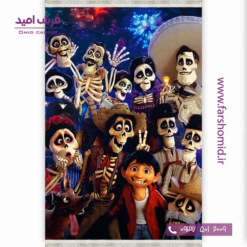 فرش ماشینی 700 شانه طرح کو کو 101208 کودک و نوجوان کلاریس محتشم