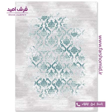 فرش مدرن کلکسیون سیلور کد ۳۴۸۴۴۷ فرش آسایش