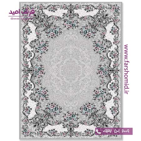 فرش مدرن کلکسیون سیلور کد ۳۴۸۱۳۱ فرش آسایش