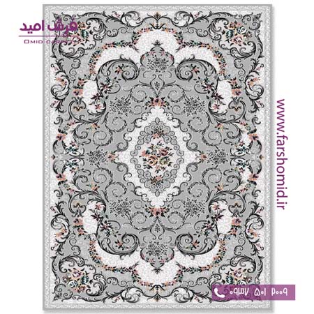 فرش مدرن کلکسیون سیلور کد ۳۴۸۱۰۱ فرش آسایش