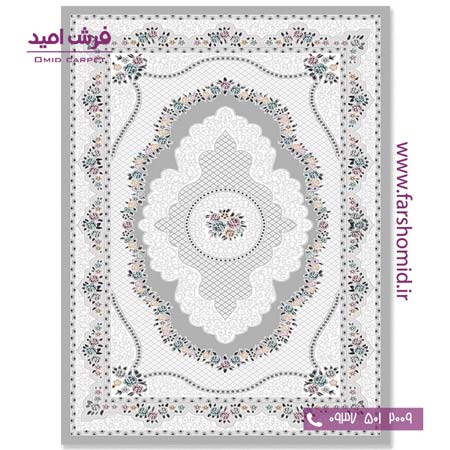 فرش مدرن کلکسیون سیلور کد ۳۴۸۱۷۱ فرش آسایش