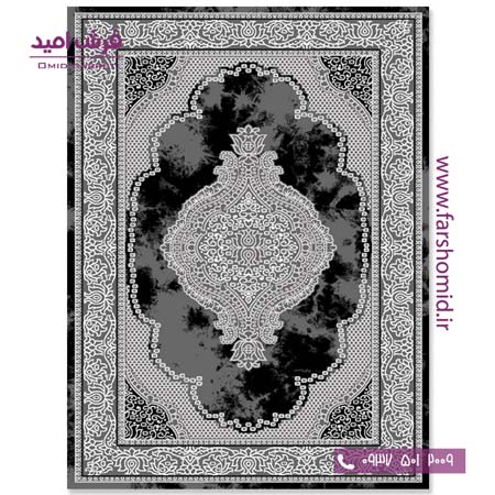 فرش مدرن کلکسیون سیلور کد ۳۴۱۵۱۶ فرش آسایش