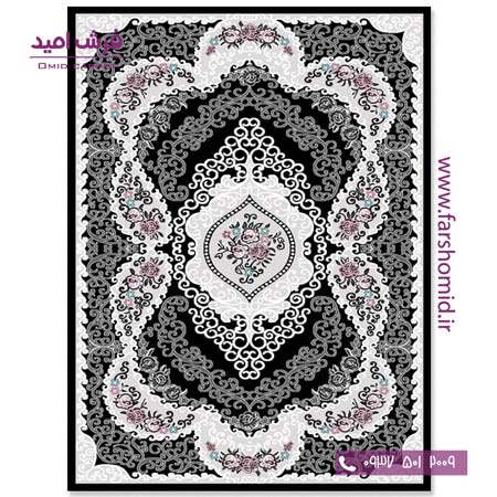 فرش مدرن کلکسیون سیلور کد ۳۴۸۱۲۶ فرش آسایش