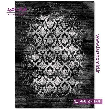 فرش مدرن کلکسیون سیلور کد ۳۴۸۴۴۶ فرش آسایش