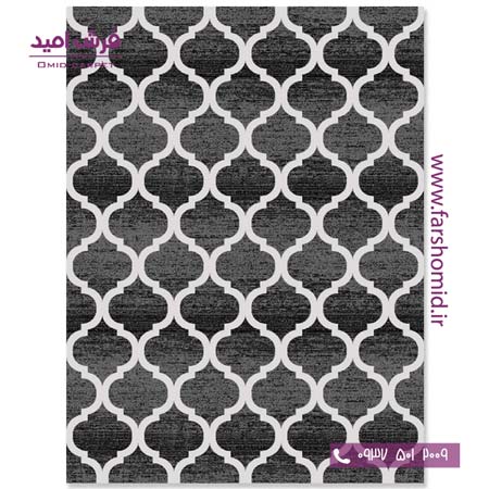 فرش مدرن کلکسیون سیلور کد ۳۴۸۴۳۶ فرش آسایش