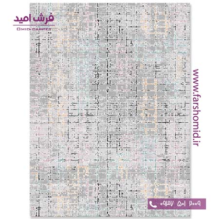 فرش مدرن کلکسیون سیلور کد ۳۴۱۱۶۲ فرش آسایش