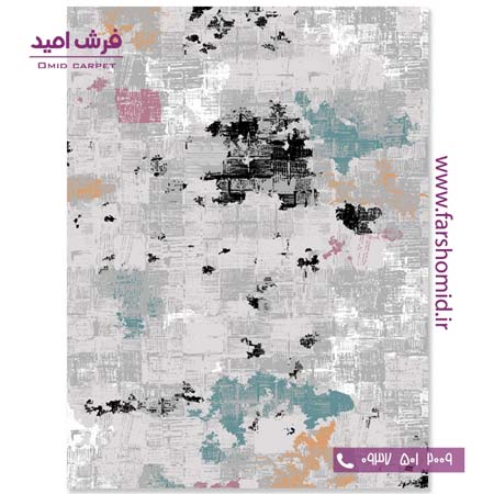 فرش مدرن کلکسیون سیلور کد ۳۴۱۲۷۲ فرش آسایش