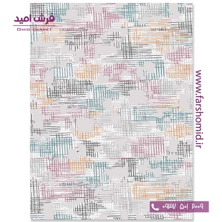 فرش مدرن کلکسیون سیلور کد ۳۴۸۵۹۲ فرش آسایش