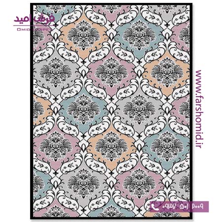 فرش مدرن کلکسیون سیلور کد ۳۴۸۶۰۰ فرش آسایش