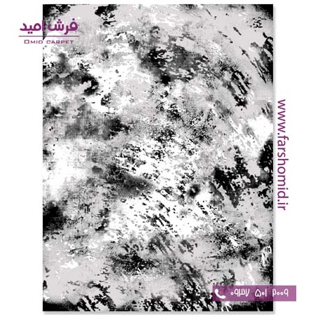 فرش مدرن کلکسیون سیلور کد ۳۴۱۲۹۵ فرش آسایش