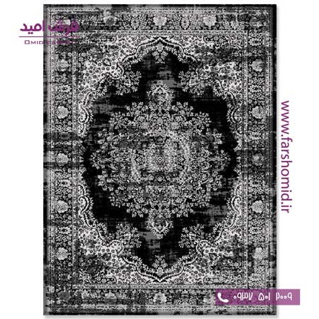 فرش مدرن کلکسیون سیلور کد ۳۴۱۳۲۶ فرش آسایش