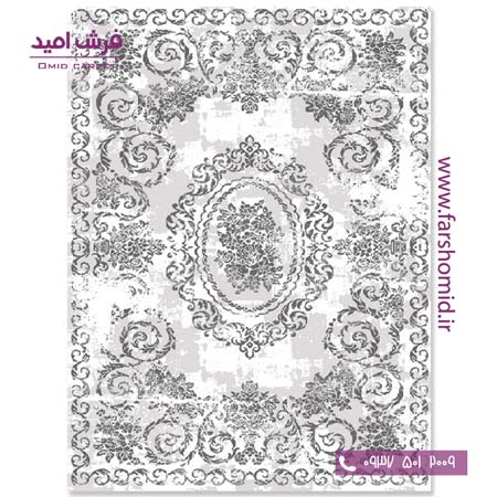 فرش مدرن کلکسیون سیلور کد ۳۴۱۳۱۵ فرش آسایش