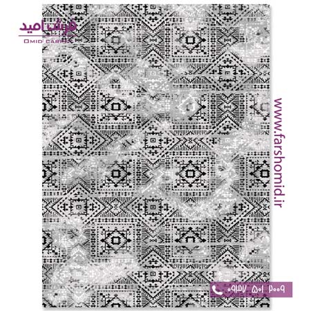 فرش مدرن کلکسیون سیلور کد ۳۴۱۴۹۵ فرش آسایش