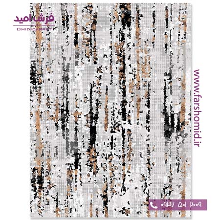 فرش مدرن کلکسیون سیلور کد ۳۴۱523 فرش آسایش