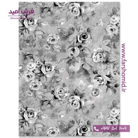 فرش مدرن کلکسیون سیلور کد ۳۴۱035 فرش آسایش