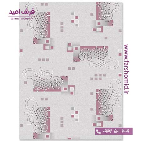 فرش مدرن کلکسیون سیلور کد ۳۴۱024 فرش آسایش