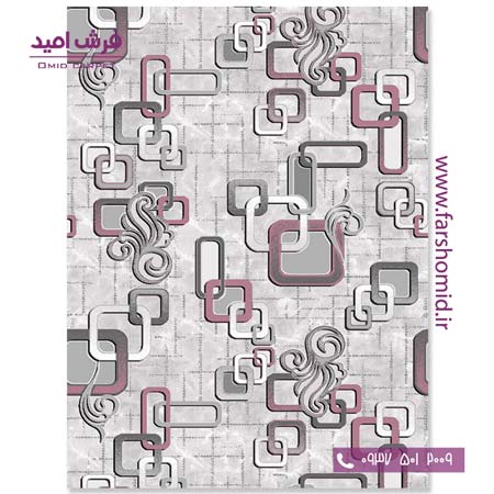 فرش مدرن کلکسیون سیلور کد ۳۴۱074 فرش آسایش