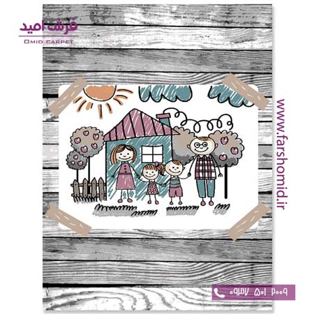فرش کودک کلکسیون سیلور کد ۳۴2206 فرش آسایش