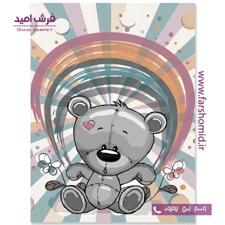 فرش کودک کلکسیون سیلور کد ۳۴2۴۴۳ فرش آسایش