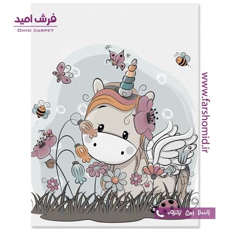 فرش کودک کلکسیون سیلور کد ۳۴2۴۴۴ فرش آسایش