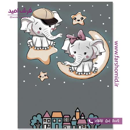 فرش کودک کلکسیون سیلور کد ۳۴2۴۴۷ فرش آسایش