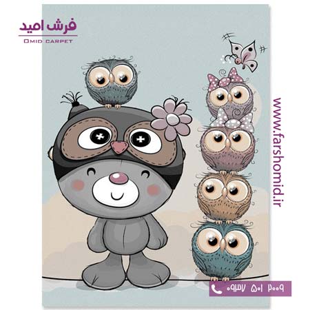 فرش کودک کلکسیون سیلور کد ۳۴2۴۴۶ فرش آسایش
