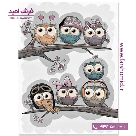 فرش کودک کلکسیون سیلور کد ۳۴2۴۵۴ فرش آسایش