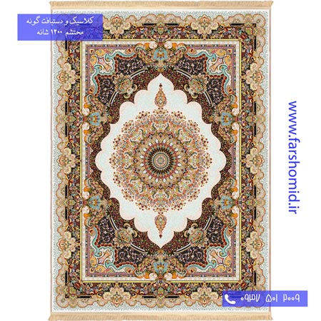 1200 شانه 8 رنگ بهشت کرم محتشم