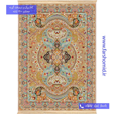 1200 شانه 8 رنگ اهورا نسکافه ای محتشم