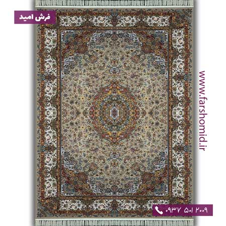 یک تخته 12 متری فرش 1000 شانه 10 رنگ کد 3037 آنا فیلی فرش آرشام