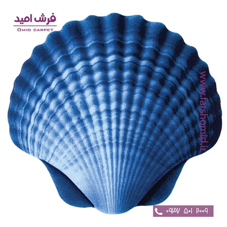 پادری دایره قطر ۱ متر گوش ماهی آبی زرباف