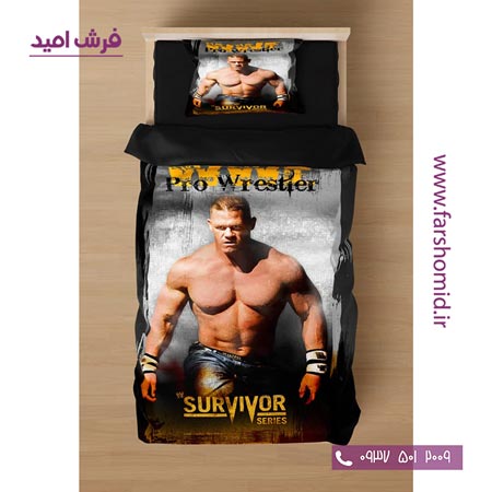 سرویس لحاف روتختی 6 تکه یک نفره اولدوز طرح سوروایور کد 10179