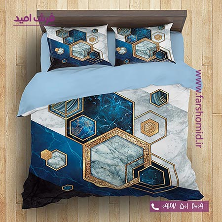سرویس لحاف روتختی 6 تکه دو نفره اولدوز کد 20105