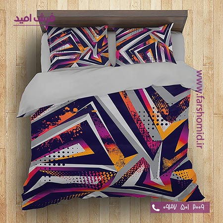 سرویس لحاف روتختی 6 تکه دو نفره اولدوز کد 20110