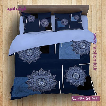 سرویس لحاف روتختی 6 تکه دو نفره اولدوز کد 20141