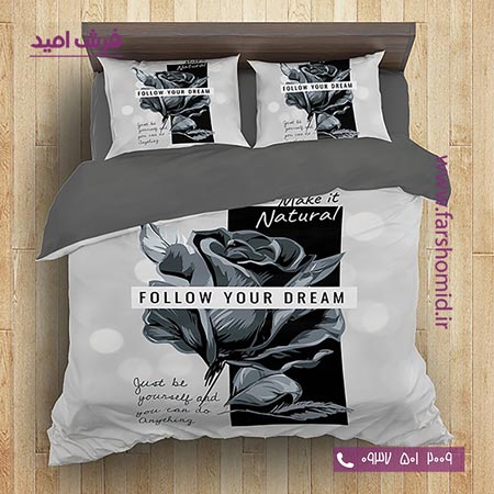 سرویس لحاف روتختی 6 تکه دو نفره اولدوز طرح آرزو کد 20148