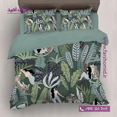 سرویس لحاف روتختی 6 تکه دو نفره اولدوز کد 20181