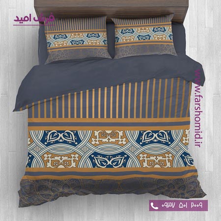 سرویس لحاف روتختی 6 تکه دو نفره اولدوز کد 20186