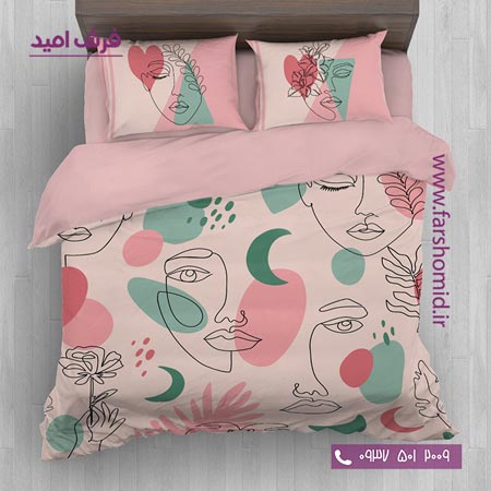سرویس لحاف روتختی 6 تکه دو نفره اولدوز کد 20190