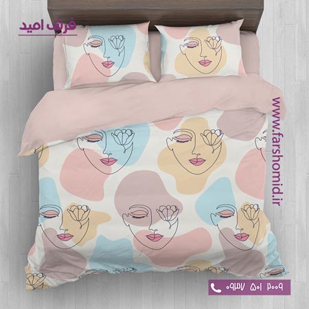 سرویس لحاف روتختی 6 تکه دو نفره اولدوز کد 20192